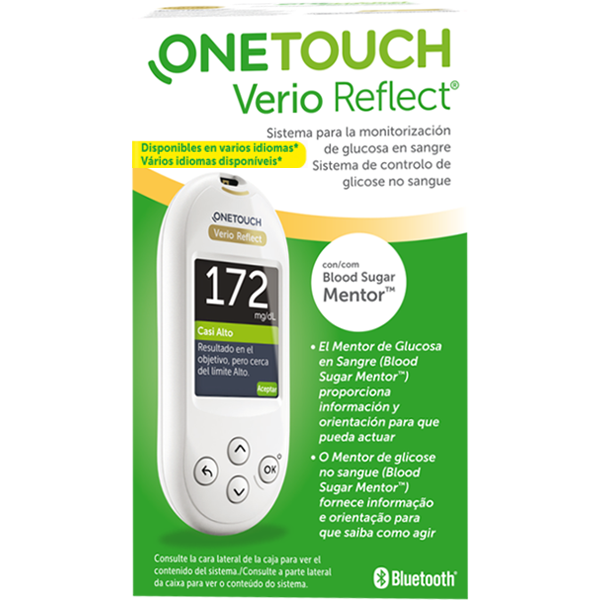 Medidor OneTouch Verio Reflect®, Medidores de Glucosa