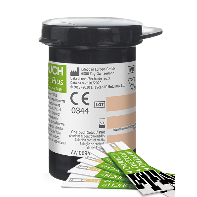 Bote Vial Select® Plus y tiras