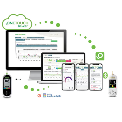 OneTouch Reveal® App Móvil y Web
