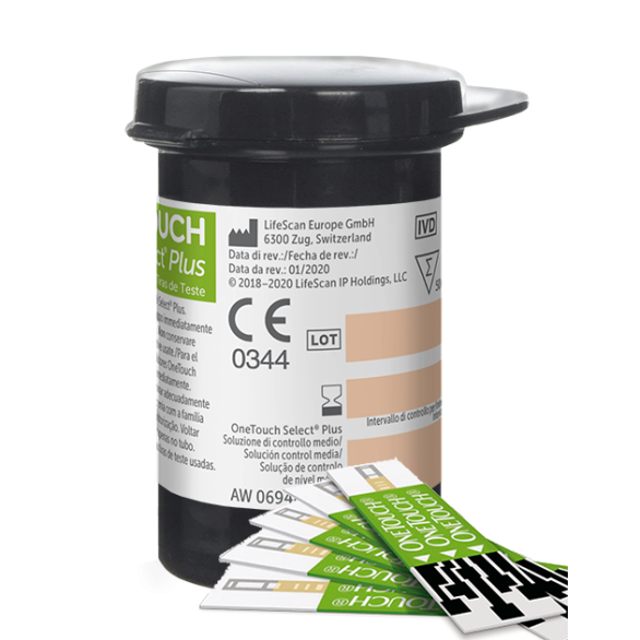 Bote Vial Select® Plus y tiras