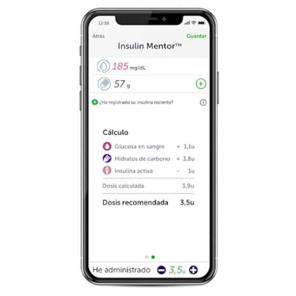 Mentor de Insulina Calculo