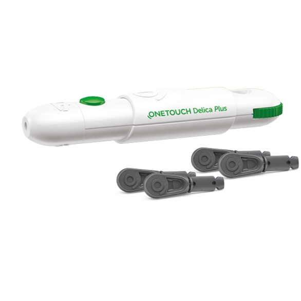 Delica® tumbado de costado con lancetas